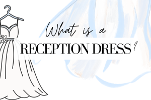 Bride in a reception dress dancing at wedding reception after ceremony